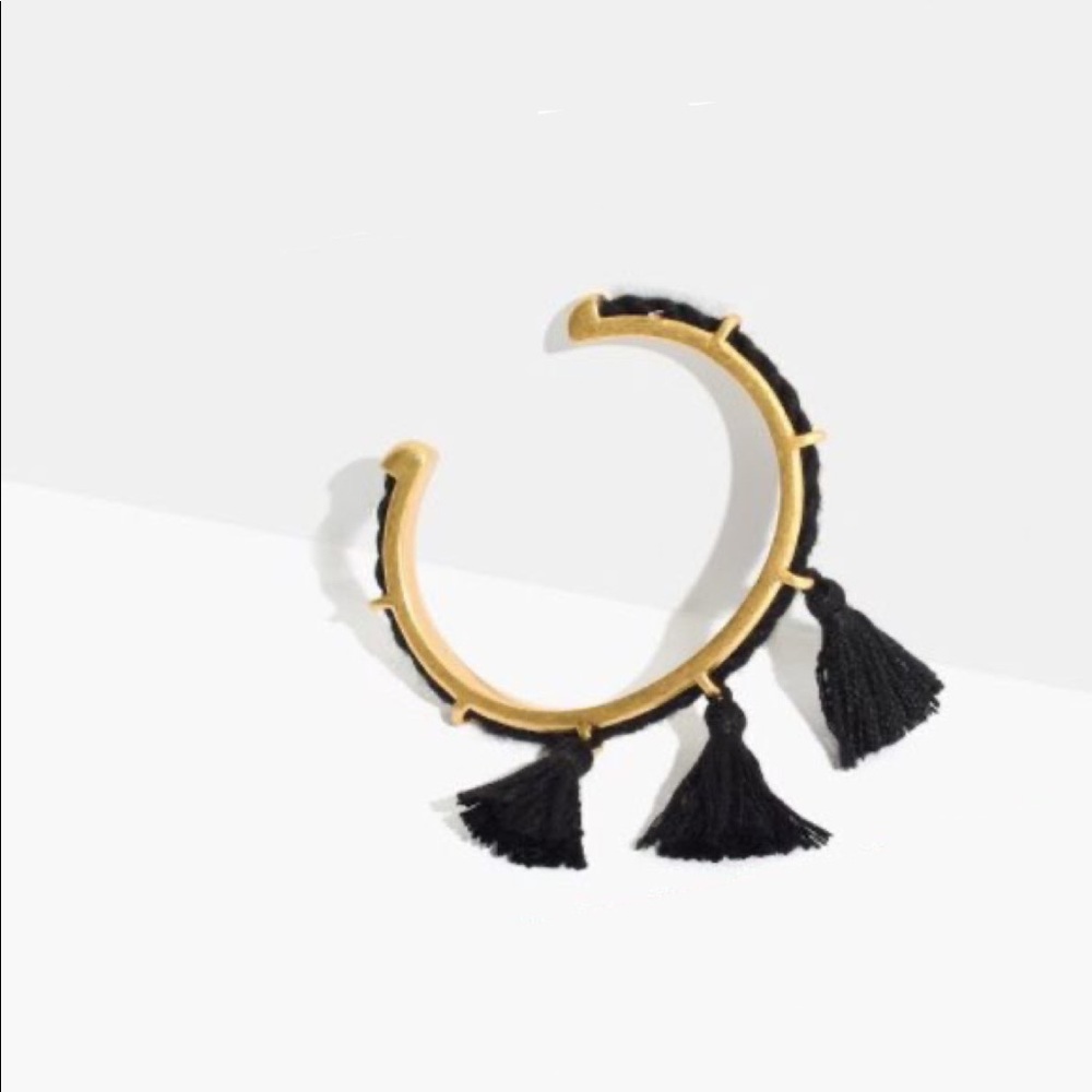 Madewell Tassel Cuff Bracelet